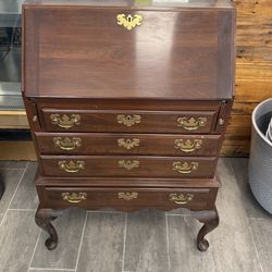 Vintage Ethan Allan Secretary Desk