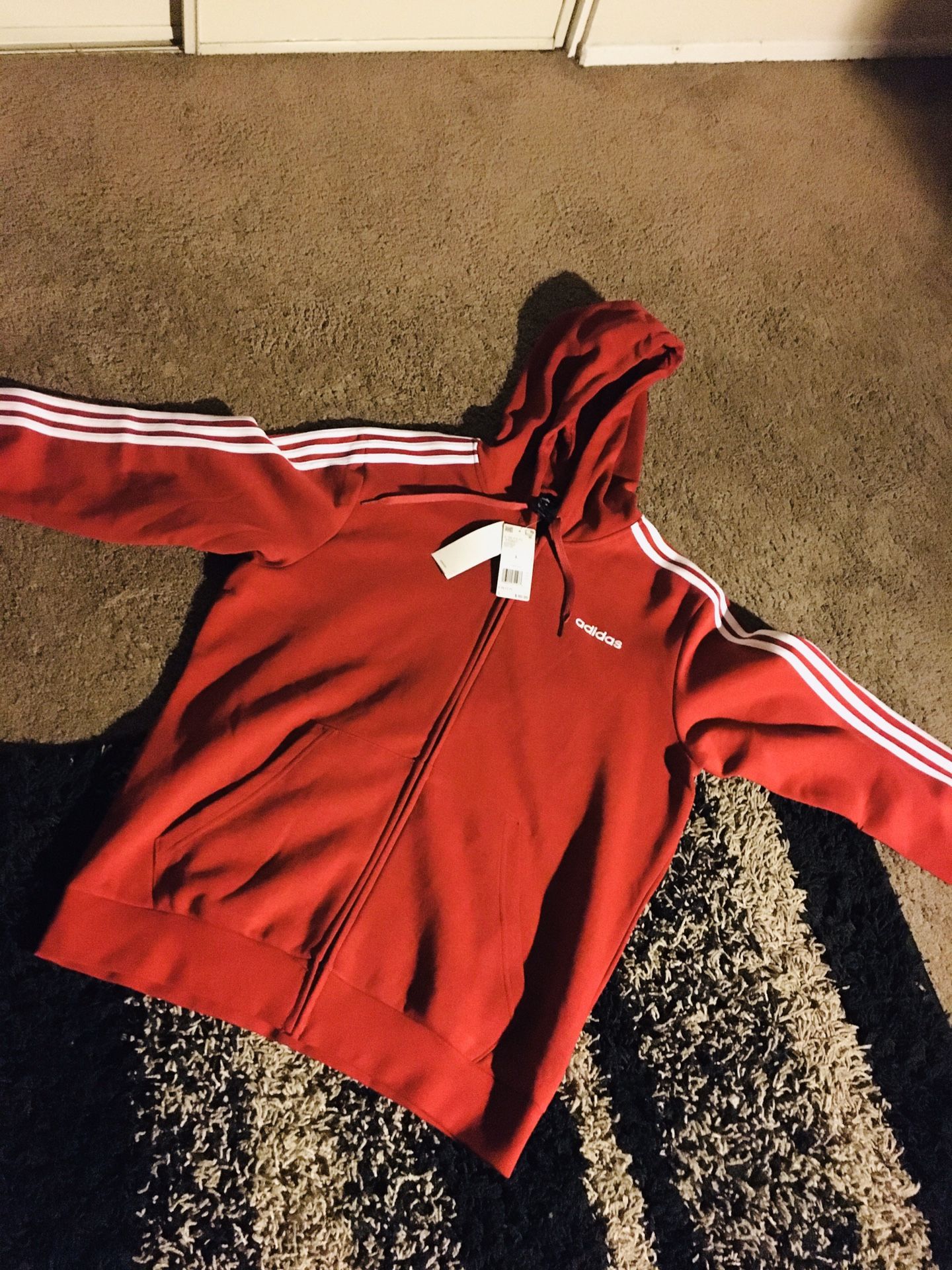 Men’s Brand New Adidas Hoodie Size Large!