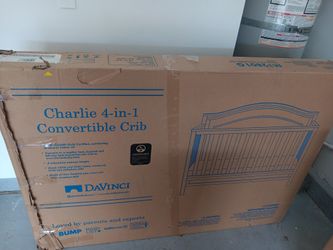 Sealed Charlie 4-in-1 Convertible Crib