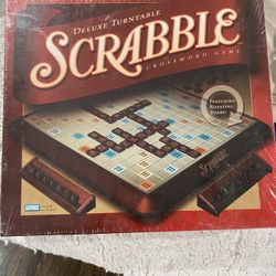 Vintage New Scrabble Rotating Board 