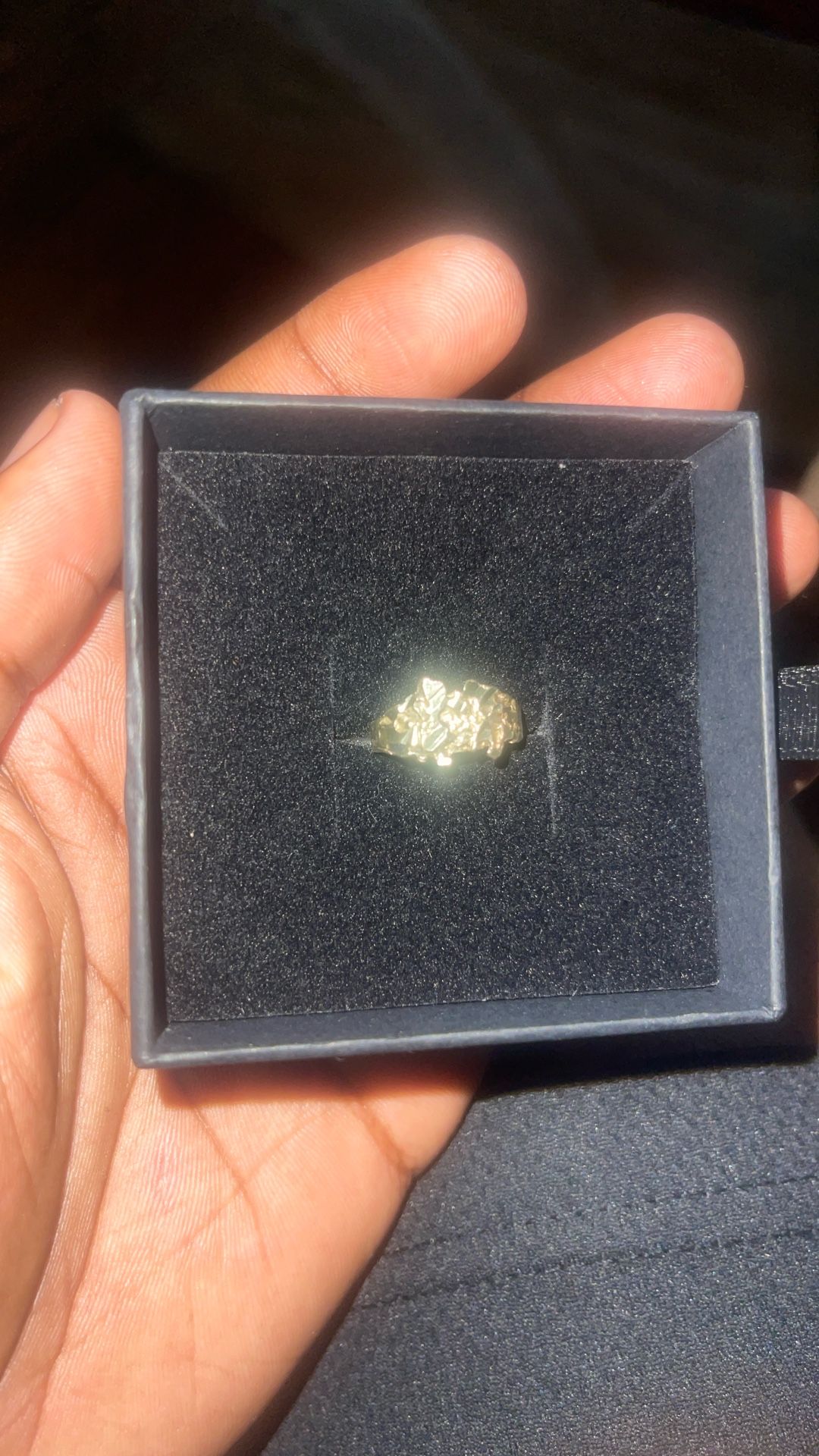 10K Nugget Ring