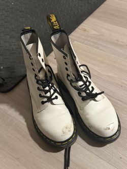 Dr. Martens Lace-Up Leather Boots
