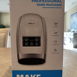 WeGuard Hand Massager with Heat for Arthritis and Carpal Tunnel – Wrest, Finger and Hand Pain Relief and Compression – 5 Massage Modes – Arthiritis Pa