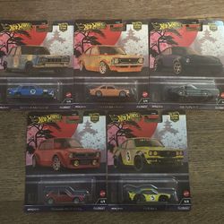 Hot Wheels 2024 Premium Car Culture Japan Historics 4 (JH4) Complete Set