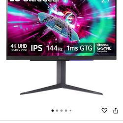 LG Ultra Gear 27” 4K UHD
