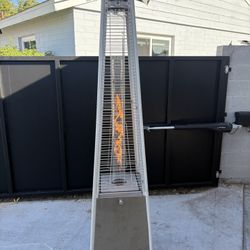 Pyramid Heater Tall Stainless