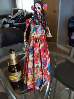 catrina mexican doll