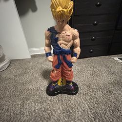 Glass goku stand custom made