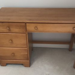 Solid Wood Desk For Sale