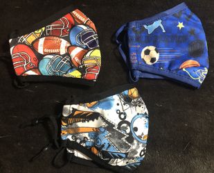 Boys Face Mask 5-12yrs old 