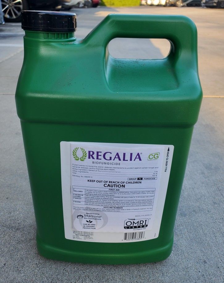 Pro Farm Regalia CG Biofungicide 2.5 Gallon- NEW