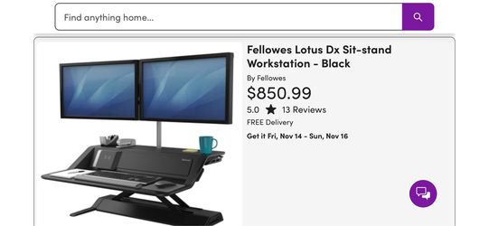 Standing desk