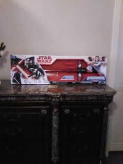 STAR WARS Kylo Ren DELUXE Electronic Lightsaber $25