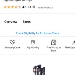 Samsung Vaccuum Cleaner.