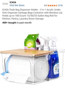 iCASA Trash Bag Dispenser Holder