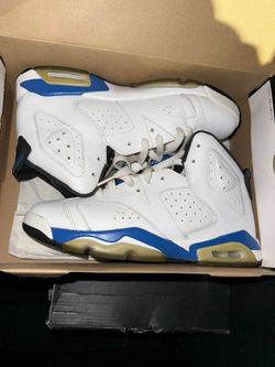 Jordan 6 Sport Blue Size 7