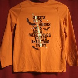 Halloween Orange Long Sleeve