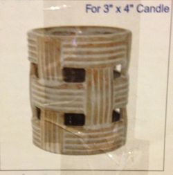 Pacific ocean candle holders