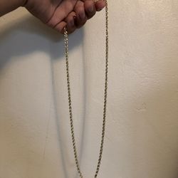 Real 14k Rope Chain, OBO