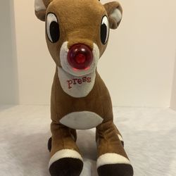 Rudolph the Red-Nosed Reindeer" Plush By Rashti & Rashti