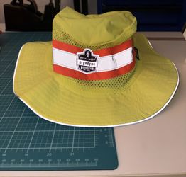 Yellow High Visibility Hat