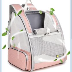 Innovative Traveler Bubble Backpack Pet Carriers for Cats and Dogs