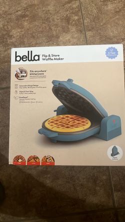 Waffle Maker - Bella flip& Store waffle maker  brand New