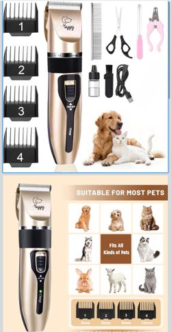 Dog grooming hair clippers