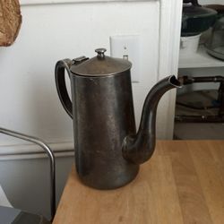 Vintage DW Haber & SonTea Coffee Pot Pat (contact info removed)4 
