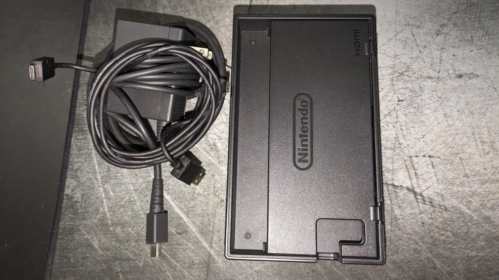 Official Nintendo Switch Base With HDMI And AC Cables