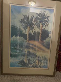 Wood Framed Wall Art