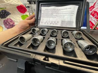 Toyota/ Lexus master wheel lock key set