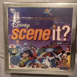 Disney Scene It? 1st Edition DVD Game Holographic Tin