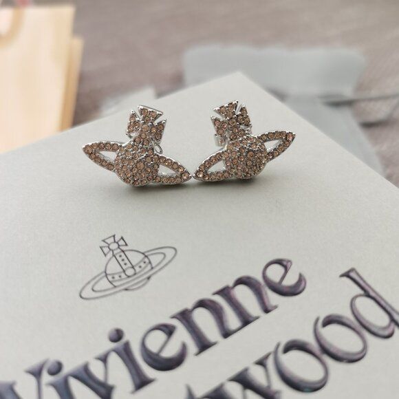 Vivienne Westwood Stud Earrings in sliver
