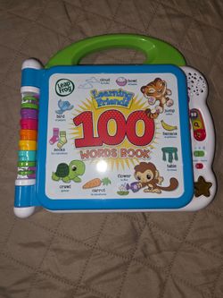 Leapfrog Learning Friends 100 Words Bilingual Electronic Book for Toddlers