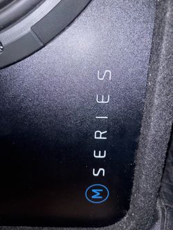 Memphis Audio M7 12" Factory Ported Enclosure (M7E12S1) Sub Blown