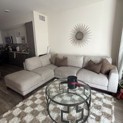 Couch - 2 piece modular sofa must go!