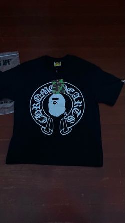 BAPE x Chrome Hearts Black Graphic T-Shirt