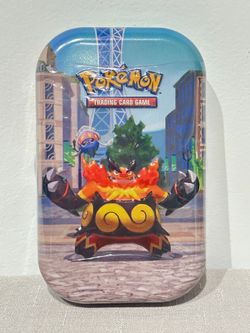 Pokémon lumiose City Mini Tin Mega Emboar