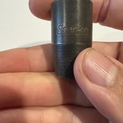 Snap-on IM140 1/2" Drive 7/16" 6 Point Shallow Impact Socket USA SAE