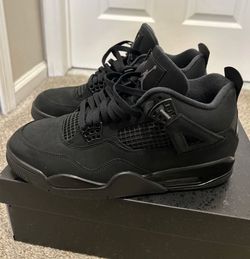 AIR JORDAN RETRO 4 “black cat” size 11