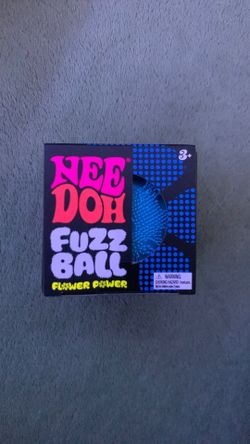 Brand new boxed Needoh fuzz ball flower power