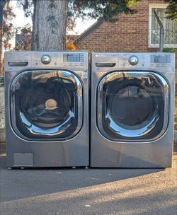 STACKABLE LG XL Capacity 4.5 cuft washer and 7.4 cuft Electric https://offerup.com/redirect/?o=RHJ5ZXIuV29ya3M= Perfect. 30 Days warranty
