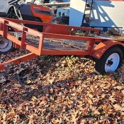 4x8 Texas Bragg Tilt Trailer