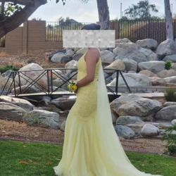 Yellow Prom Dress 
