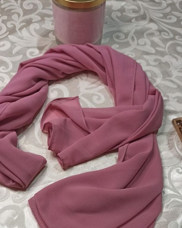 Pink Shawl Scarf