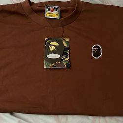 Bape Shirt Short Sleeve Size Small 