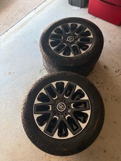 Wheels and tire 2022-2025 Toyota tundra