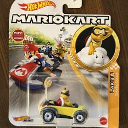 HOT WHEELS NINTENDO MARIO KART LAKITU SPORTS COUPE NEW