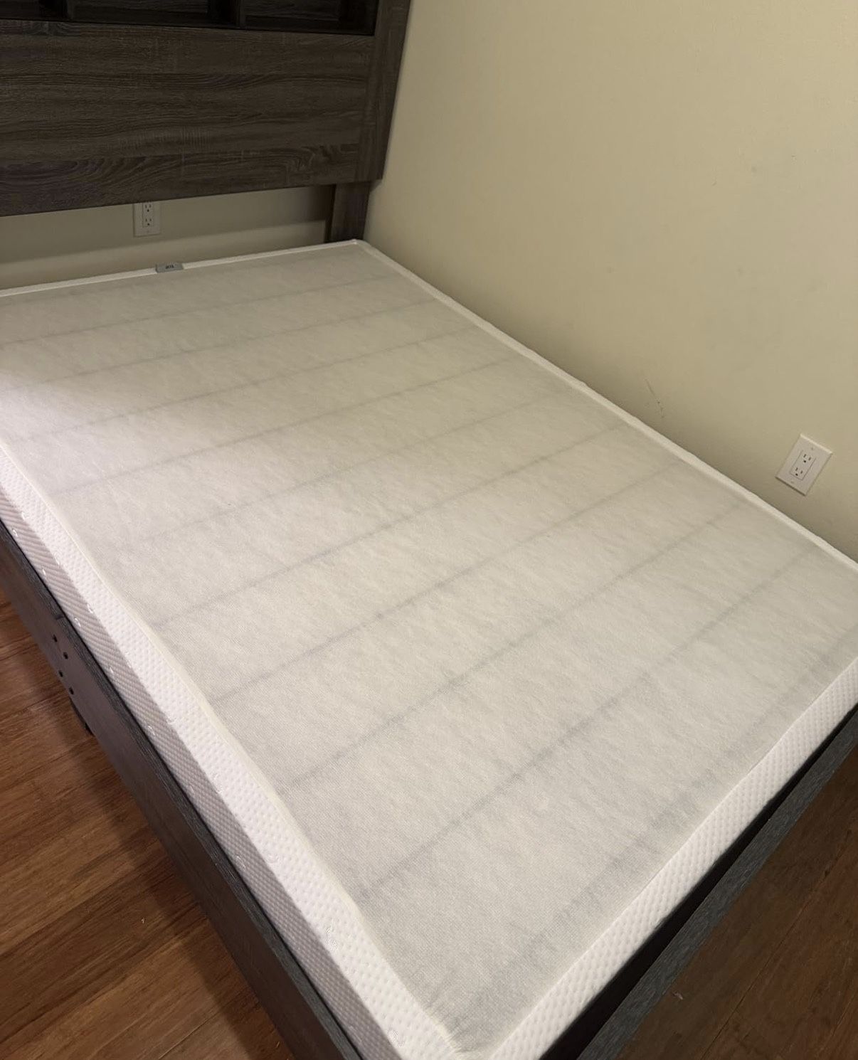 Box Spring Bed Base - Queen Size 9 Inch Height 